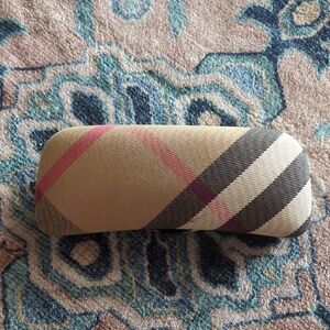 Burberry Tan and Black Glasses